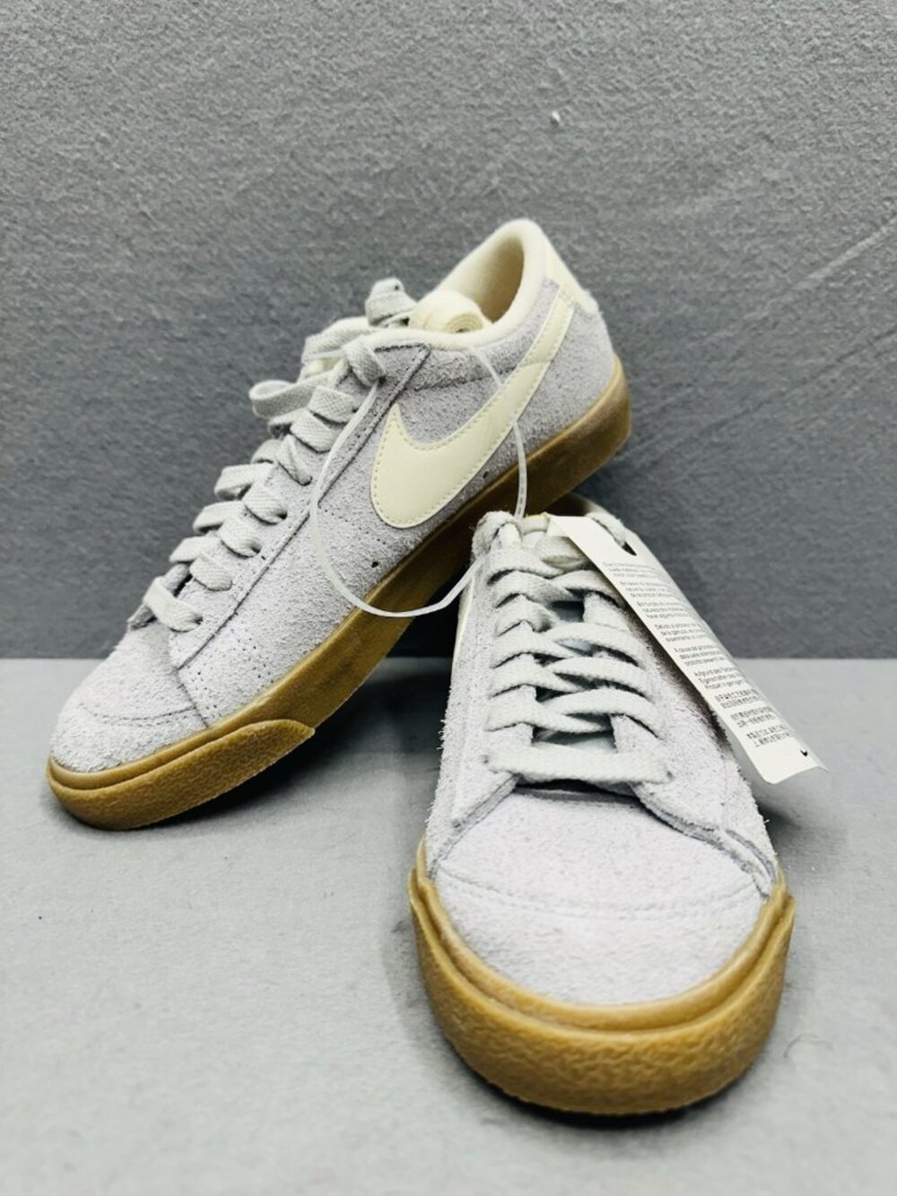 Nike Women Size 8 Blazer Low 77 Vintage Sneakers Lavender Suede FQ8060-003 Retro